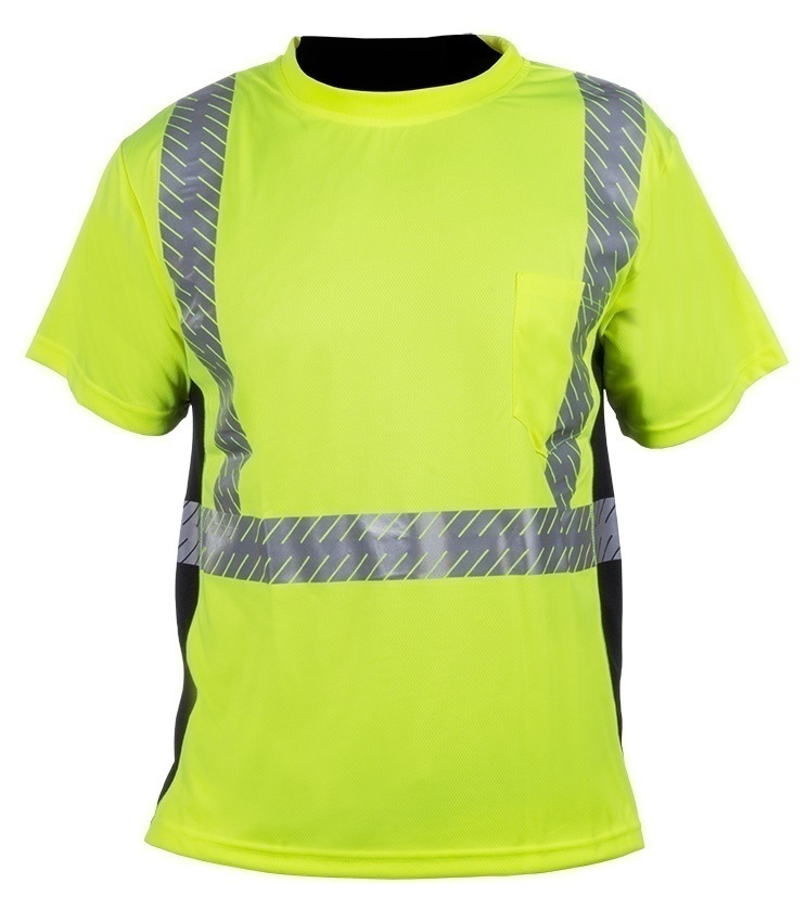 ML Kishigo 9114 Black Series Class 2 Hi Viz T-Shirt from Columbia Safety
