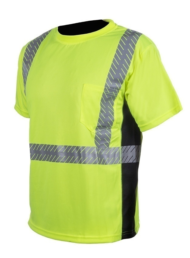 ML Kishigo 9114 Black Series Class 2 Hi Viz T-Shirt from Columbia Safety