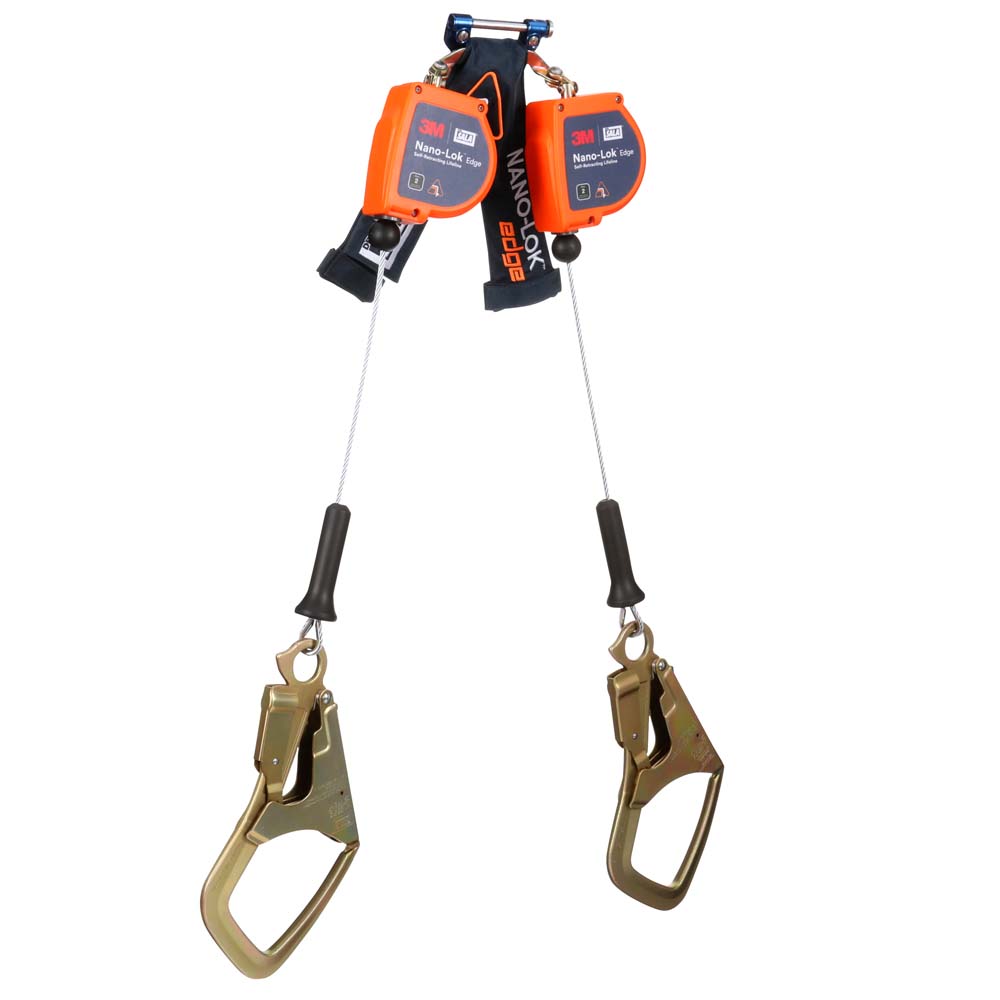 3M DBI-SALA Nano-Lok Twin-Leg Personal 6-Foot Self-Retracting Lifeline from Columbia Safety