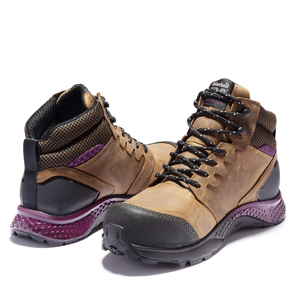 Timberland PRO Women's Reaxion Composite Toe Waterproof Work Shoes from Columbia Safety