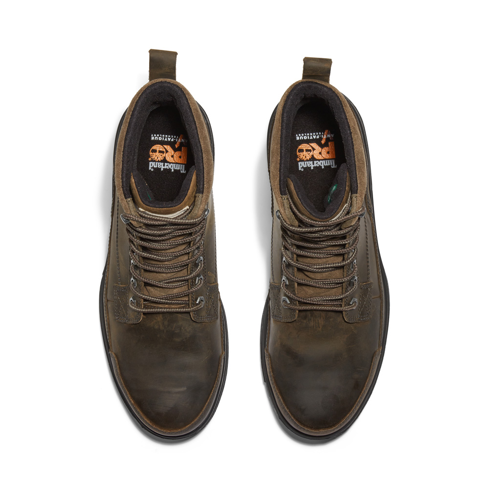 Timberland PRO Men's Nashoba EK+ 6 Inch Composite Toe Waterproof Work Boots from Columbia Safety