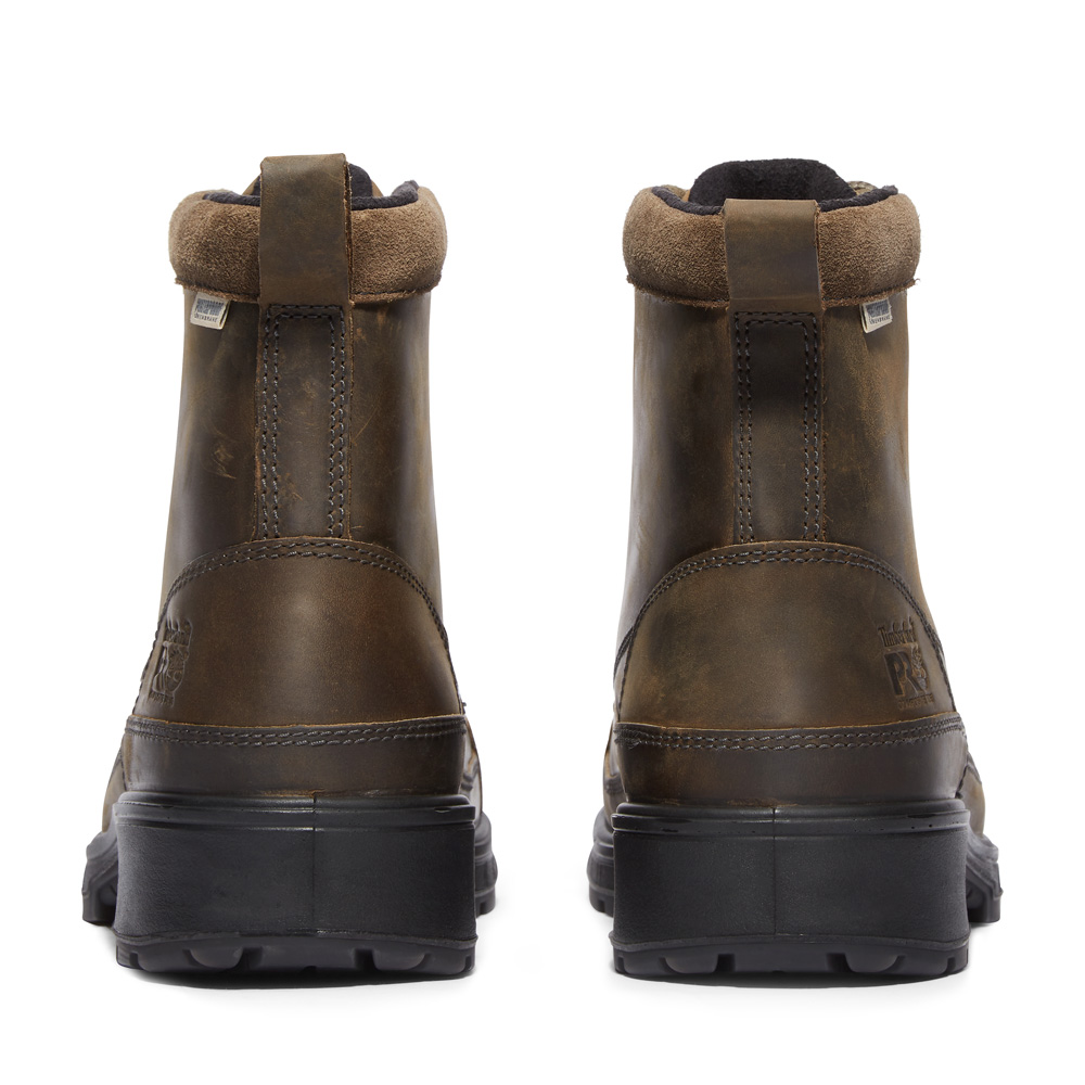 Timberland PRO Men's Nashoba EK+ 6 Inch Composite Toe Waterproof Work Boots from Columbia Safety