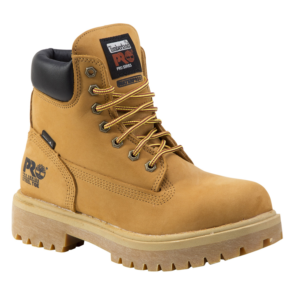 Timberland PRO Women's Direct Attach 6 Inch Steel Toe Waterproof Insulated Work Boots from Columbia Safety