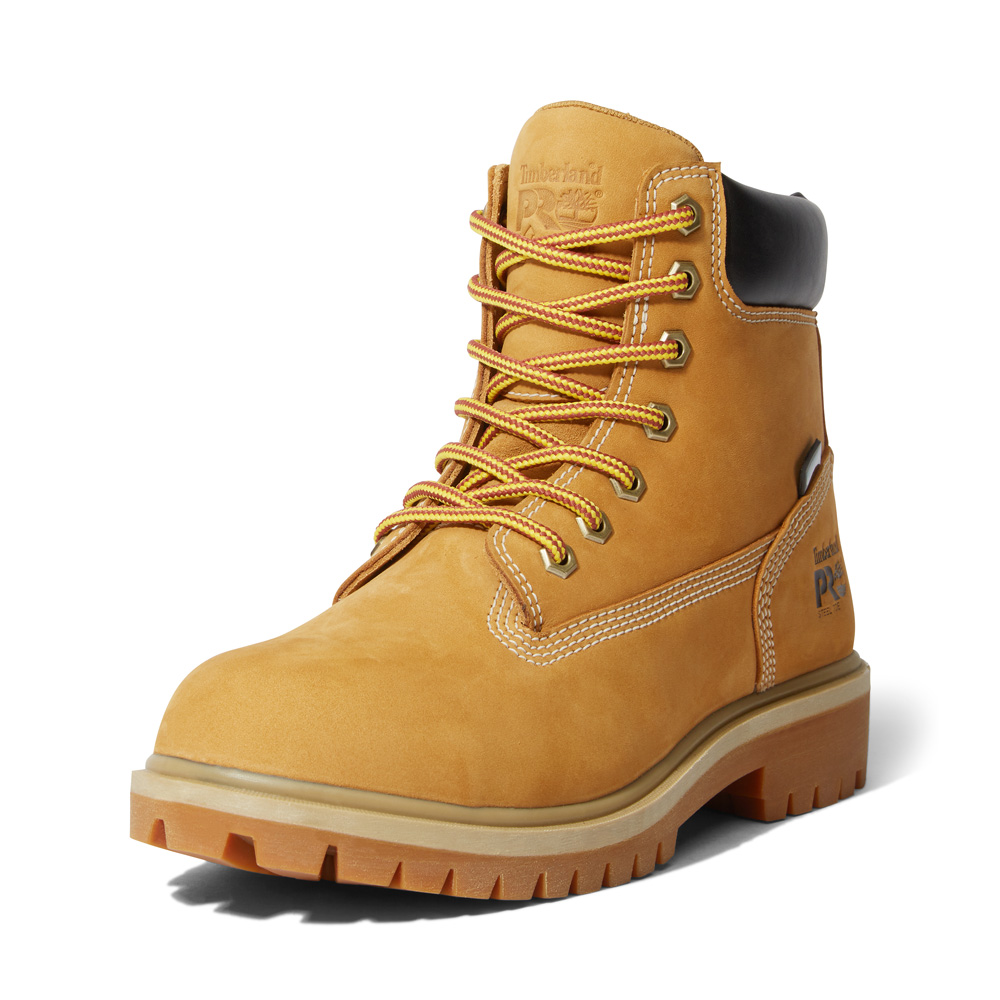 Timberland PRO Women's Direct Attach 6 Inch Steel Toe Waterproof Insulated Work Boots from Columbia Safety