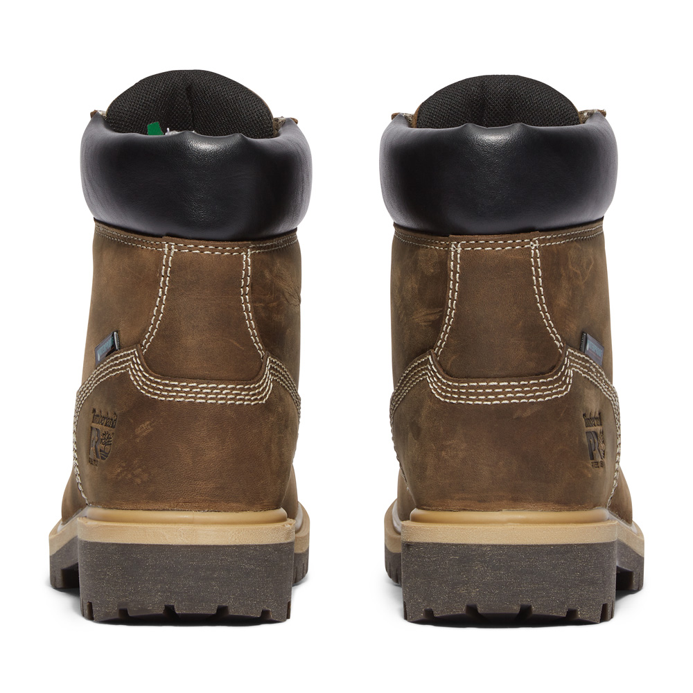 Timberland PRO Women's Direct Attach 6 Inch Steel Toe Waterproof Work Boots from Columbia Safety