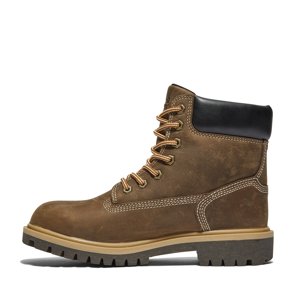 Timberland PRO Women's Direct Attach 6 Inch Steel Toe Waterproof Work Boots from Columbia Safety