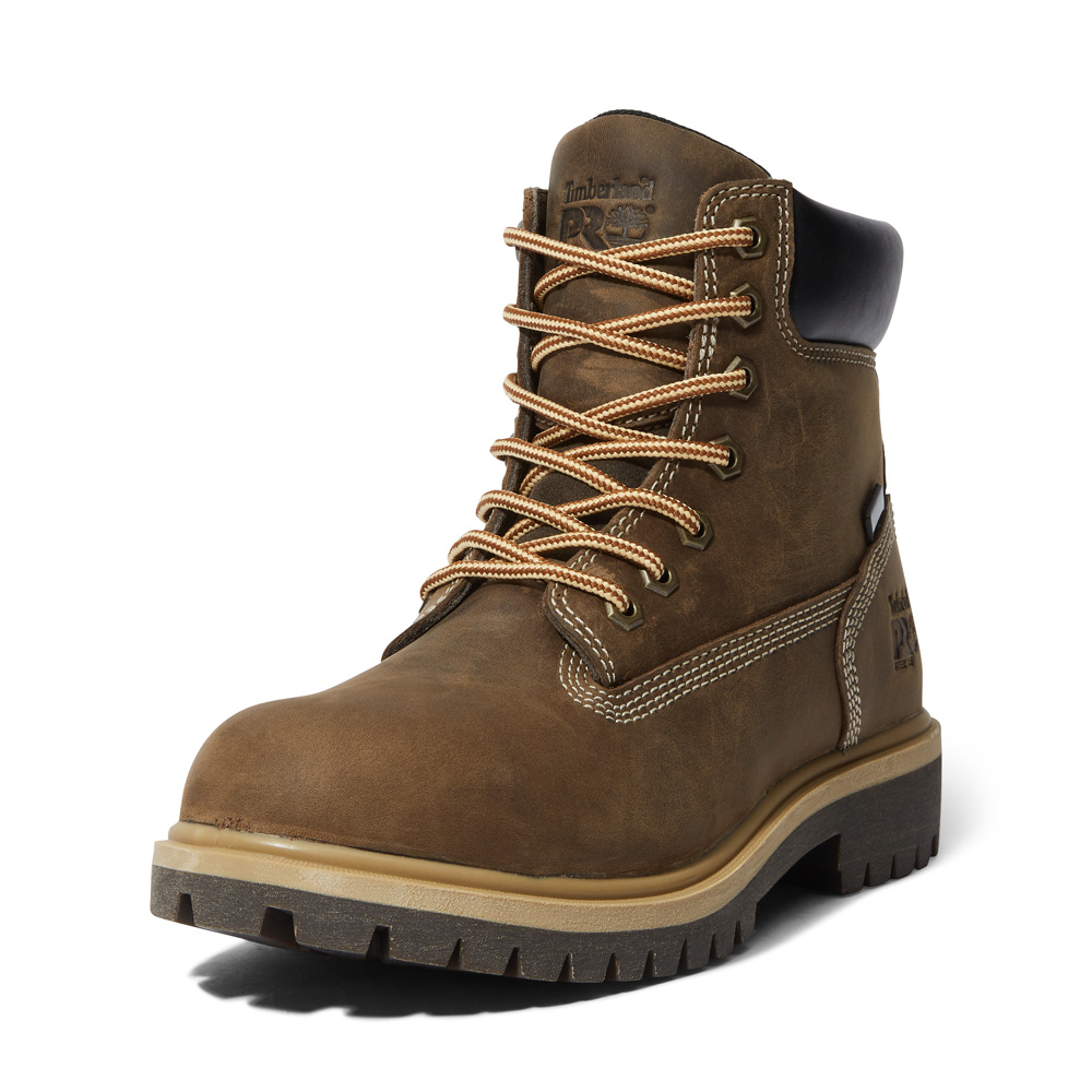 Timberland Women's Direct Attach 6 Inch Steel Toe Waterproof Work Boots from Columbia Safety