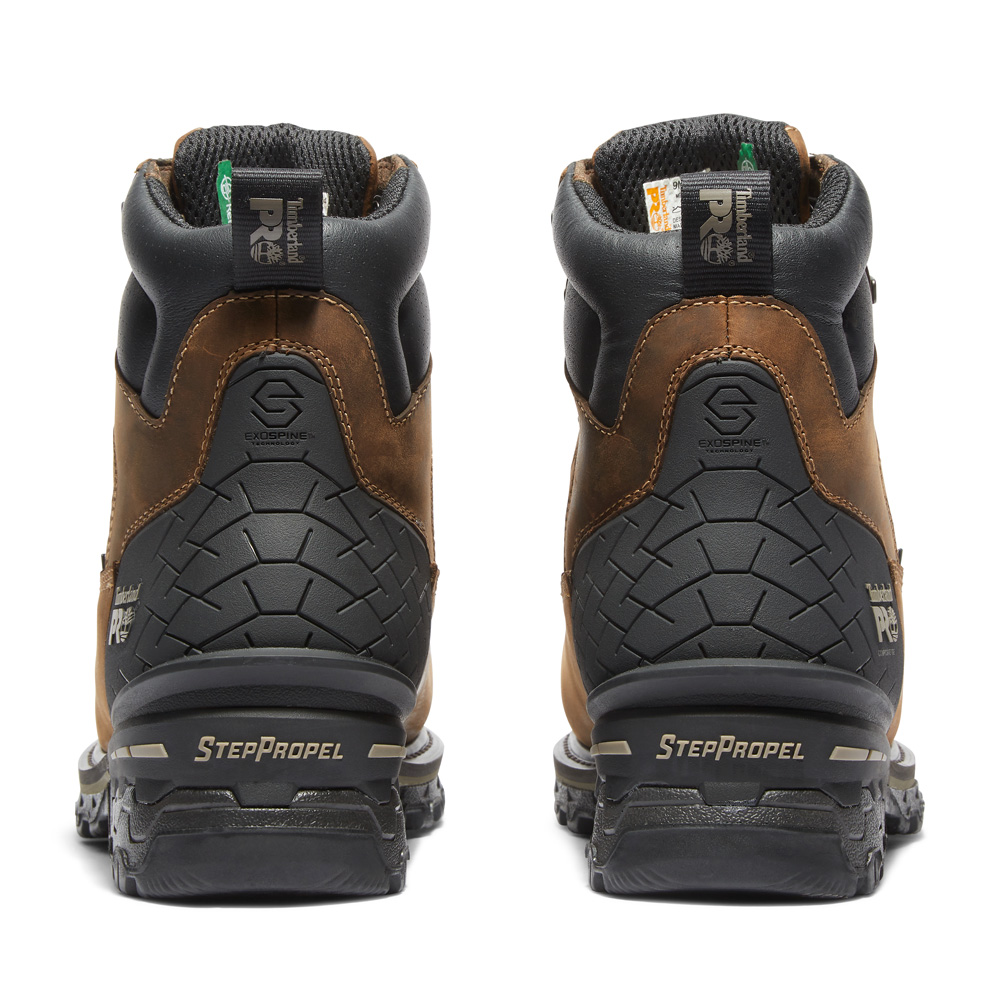 Timberland PRO Men's Boondock HD 6 Inch Composite Toe Waterproof Work Boots from Columbia Safety