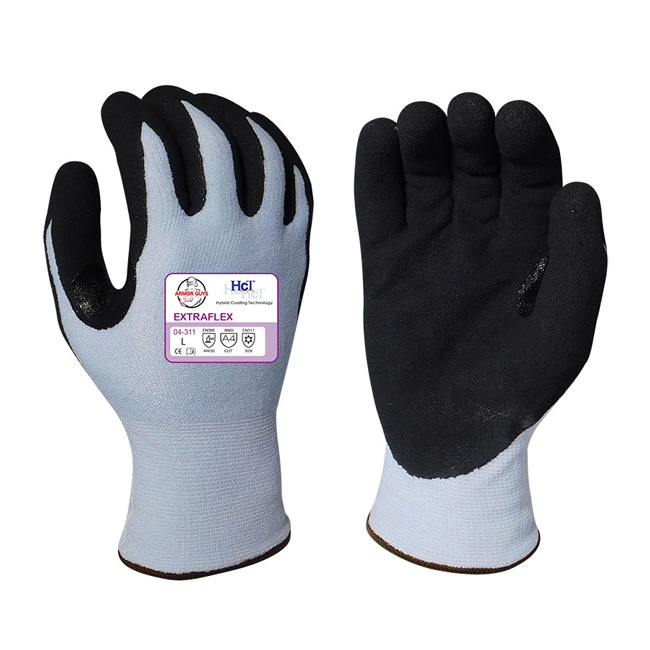 Armor Guys Extraflex Insulated Blue A4 Cut Level Winter Gloves from Columbia Safety