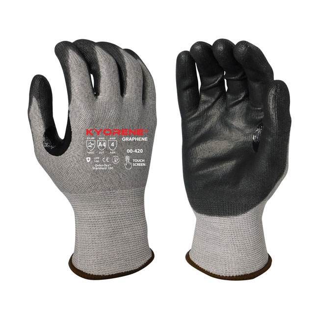 Armor Guys Kyorene Pro Gray A4 Cut Level Gloves from Columbia Safety