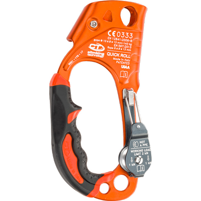 Climbing Technology Quick Roll Ascender from Columbia Safety