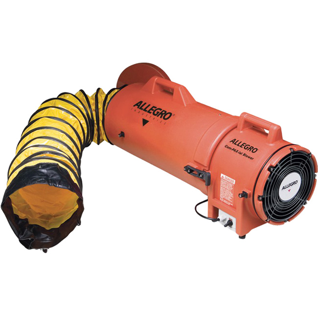 Allegro Industries 8 Inch Compaxial Blower with Canister from Columbia Safety