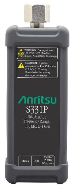 Anritsu S331P Site Master Ultraportable Cable and Antenna Analyzer from Columbia Safety