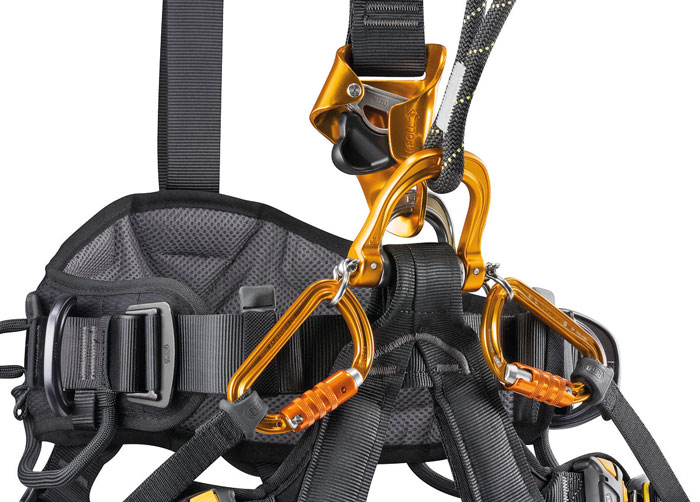 Petzl ASTRO BOD Fast U Harness - Front from Columbia Safety