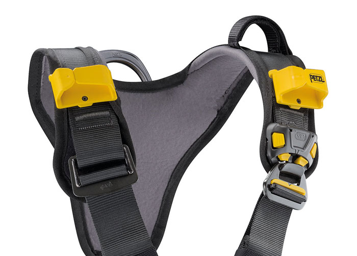 Petzl ASTRO BOD Fast U Harness - Upper Front from Columbia Safety