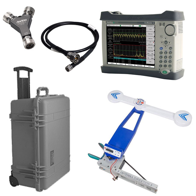 Anritsu Site Master and Multiwave Antenna Aligner Aligner Plus Bundle from Columbia Safety