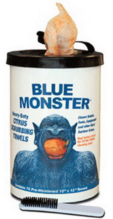 Blue Monster Towels - 75 Pack from Columbia Safety