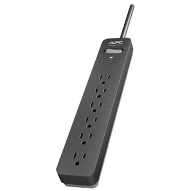 APC 6-Outlet Surge Protector Power Strip from Columbia Safety