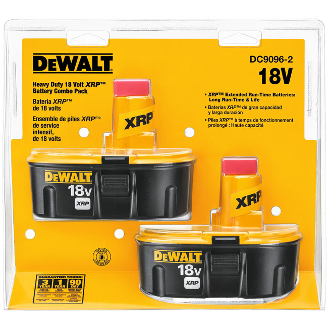 DeWALT 18V XRP Battery Combo Pack from Columbia Safety