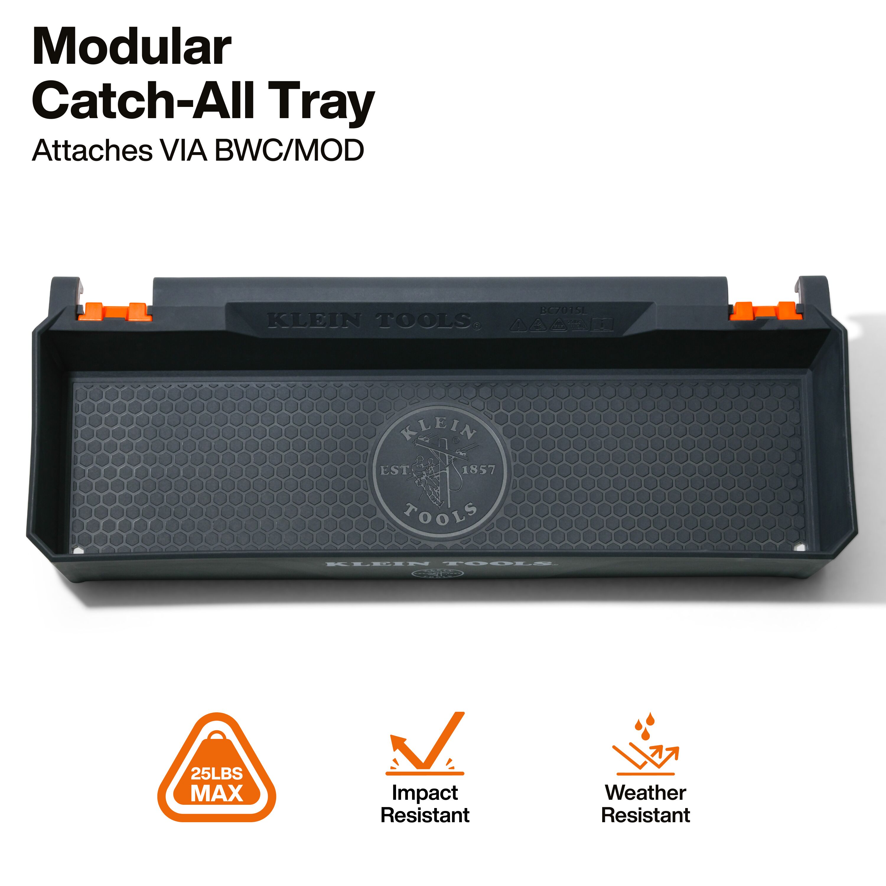 Klein Tools Rail System Tray Module  from Columbia Safety