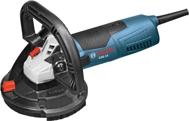 Bosch 5 Inch Concrete Surface Grinder with Dust Collection Shroud from Columbia Safety