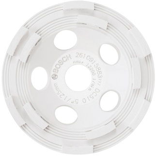 Bosch 5 Inch Double Row Segmented Diamond Cup Wheel for Concrete from Columbia Safety
