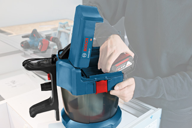 Bosch 2.6 Gallon Wet/Dry Vacuum Cleaner with HEPA Filter from Columbia Safety