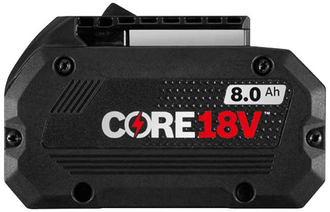 Bosch 18V CORE18V Lithium-Ion 8.0 Ah Performance Battery from Columbia Safety