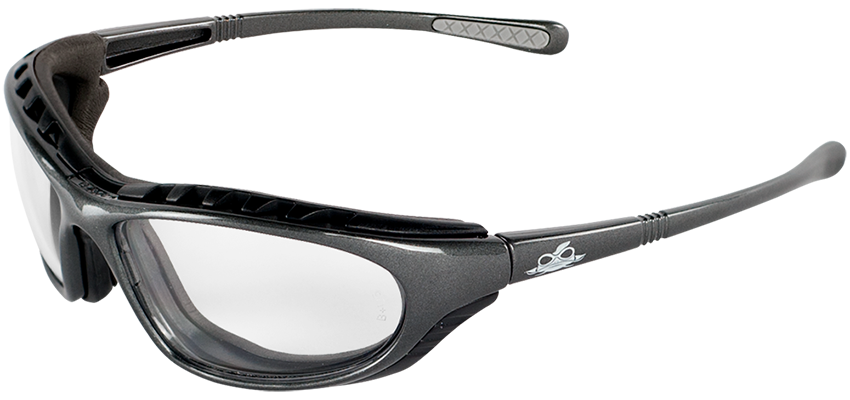 Bullhead Safety Steelhead Foam Lined Safety Glasses from Columbia Safety