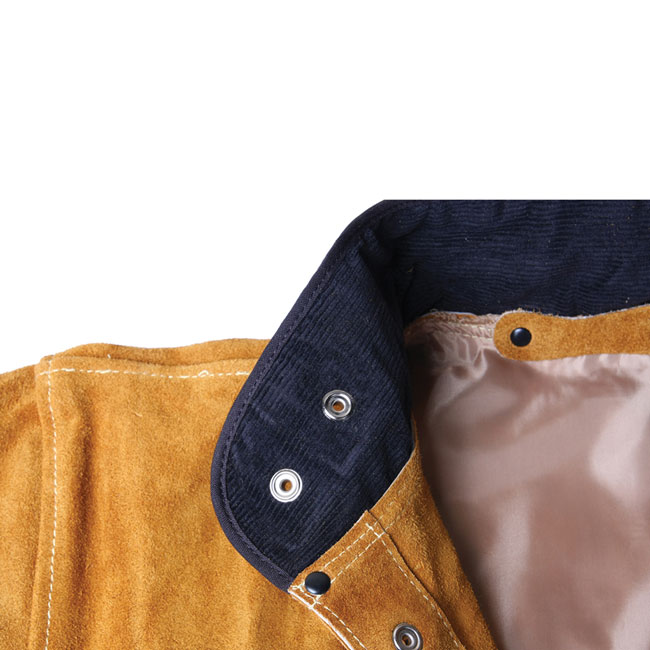 Black Stallion 30WC Split Cowhide Welding Jacket from Columbia Safety