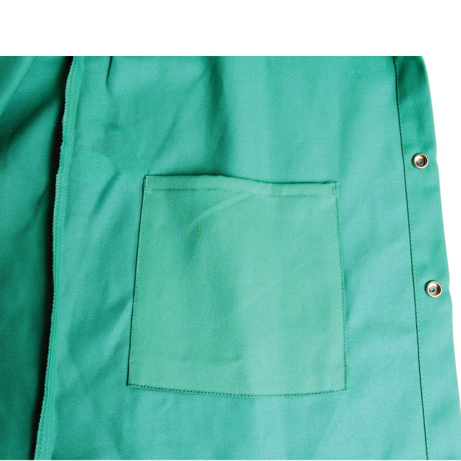 Black Stallion TruGuard 200 FR Green Cotton Welding Jacket from Columbia Safety