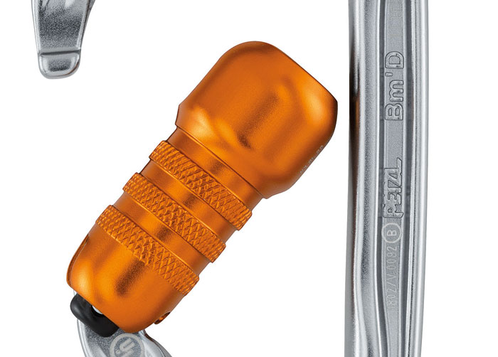 Petzl Bm'D Asymmetrical Aluminum Carabiner from Columbia Safety