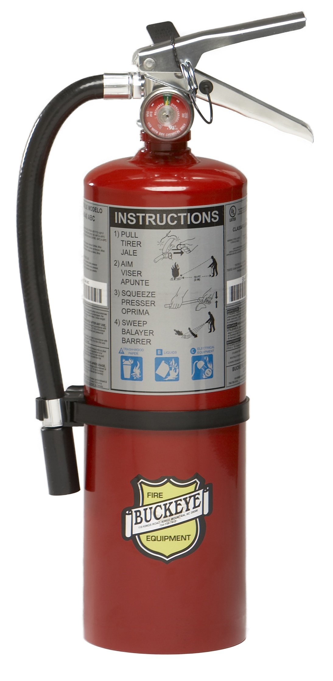 Buckeye ABC Fire Extinguisher 5 LB from Columbia Safety
