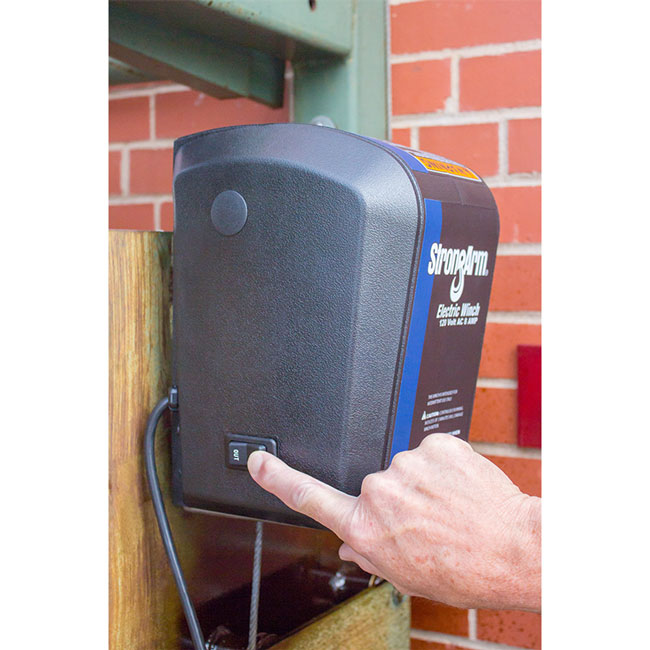Dutton-Lainson 2700 Pound Capacity StrongArm 120V AC Electric Winch from Columbia Safety