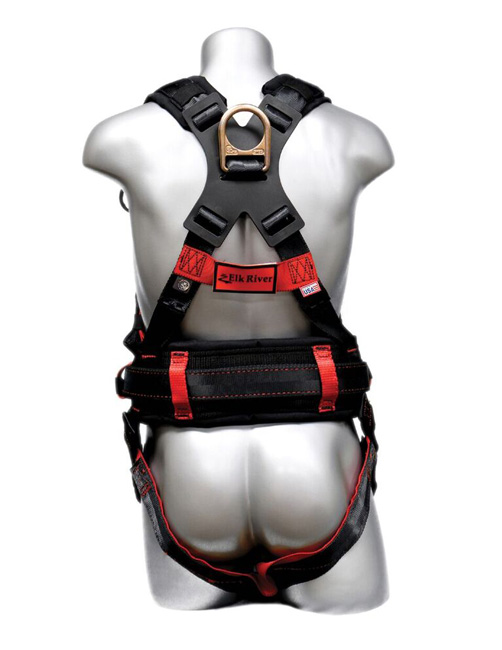 Elk River Iron Eagle 3 D-Ring Harness with Steel D-Rings from Columbia Safety