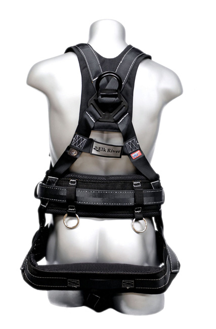Elk River Peregrine Platinum Tower Harness with Aluminum and Steel D-Rings from Columbia Safety