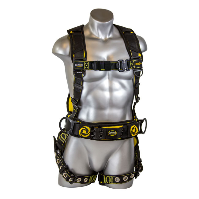 Guardian Cyclone Construction Harness with Belt  from Columbia Safety