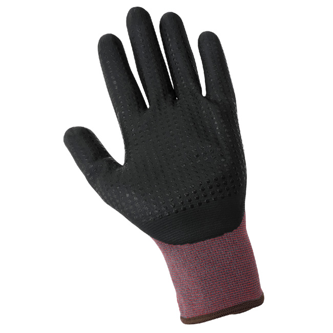 Global Glove Tsunami Grip 3/4 New Foam Technology Dotted Gloves from Columbia Safety