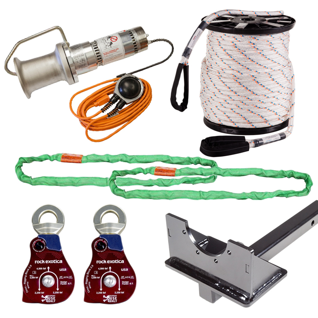 AB Chance Capstan Hoist Truck Kit from Columbia Safety