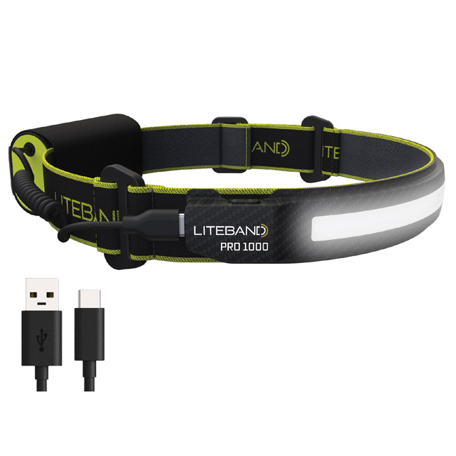 LITEBAND Pro 1000 Headlamp from Columbia Safety