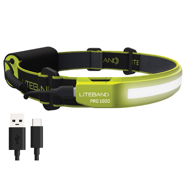 LITEBAND Pro 1000 Headlamp from Columbia Safety