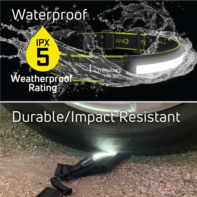 LITEBAND Pro 750 Headlamp from Columbia Safety