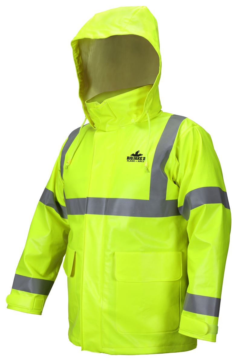 MCR Big Jake 2 Rainwear FR Arc Rated Class 3 Rain Jacket from Columbia Safety