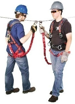 MSA Gravity Dyna-Line Temporary Horizontal Lifeline from Columbia Safety