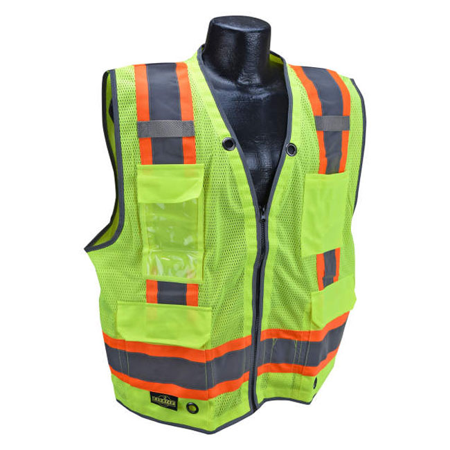 Radians SV6H Type R Class 2 Heavy Duty Two Tone Surveyor Vest from Columbia Safety