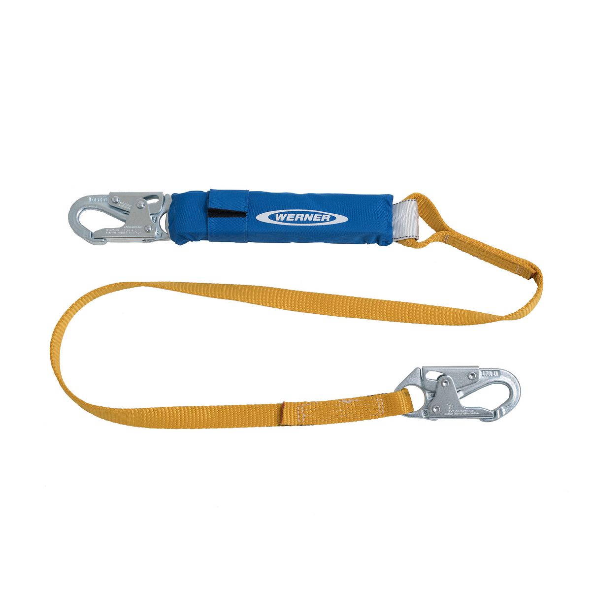 Werner DeCoil 6 Foot Shock Absorbing Lanyard from Columbia Safety