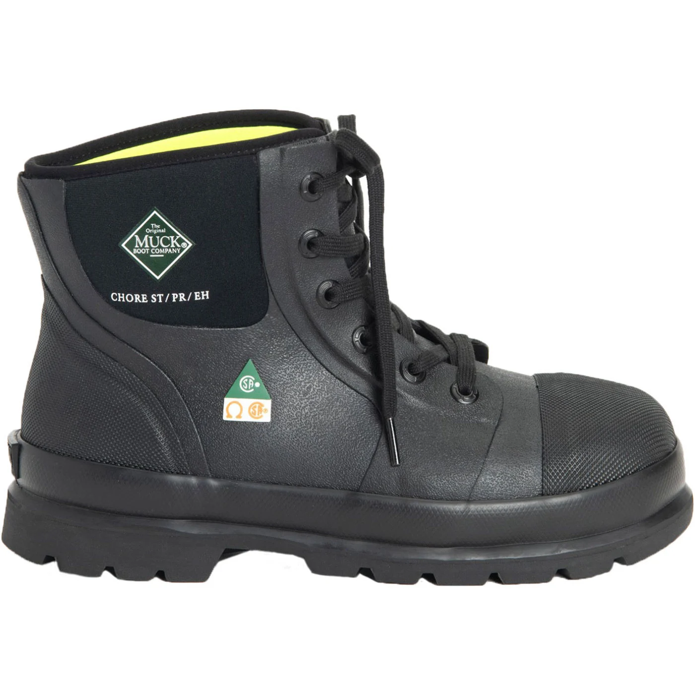 Muck Men's Chore Classic 6 Inch CSA Steel Toe Boots from Columbia Safety