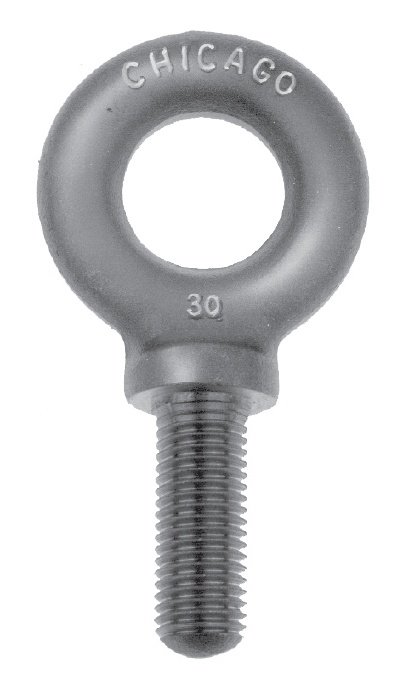 Chicago 1/2 x 1-1/2 Inch Steel Shoulder Pattern Eye Bolt from Columbia Safety