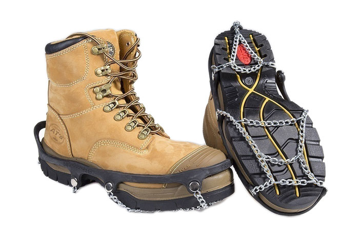 IceTrekkers Chains Traction Cleats from Columbia Safety