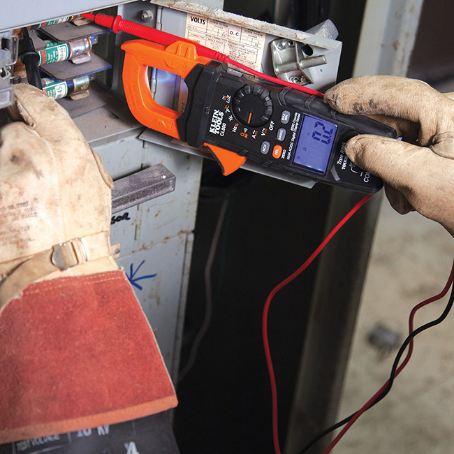 Digital Clamp Meter AC/DC Auto-Ranging from Columbia Safety